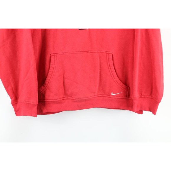 Vintage Nike M Faded Travis Scott Mini Swoosh Ohio State University Hoodie - Picture 4 of 11